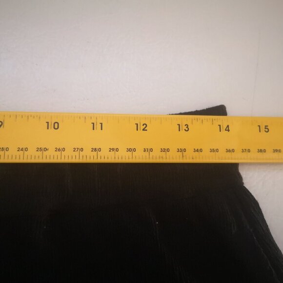 Signature Reitmans Ladies Black Size Medium Petite Wide Leg Pants - Picture 7 of 9